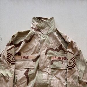 Vintage 90s Unicor US Air Force Desert Camo Combat Jacket